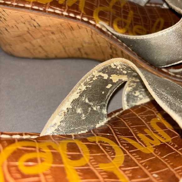 Sam Edelman wedge sandals women’s size 9.5 - Picture 4 of 6